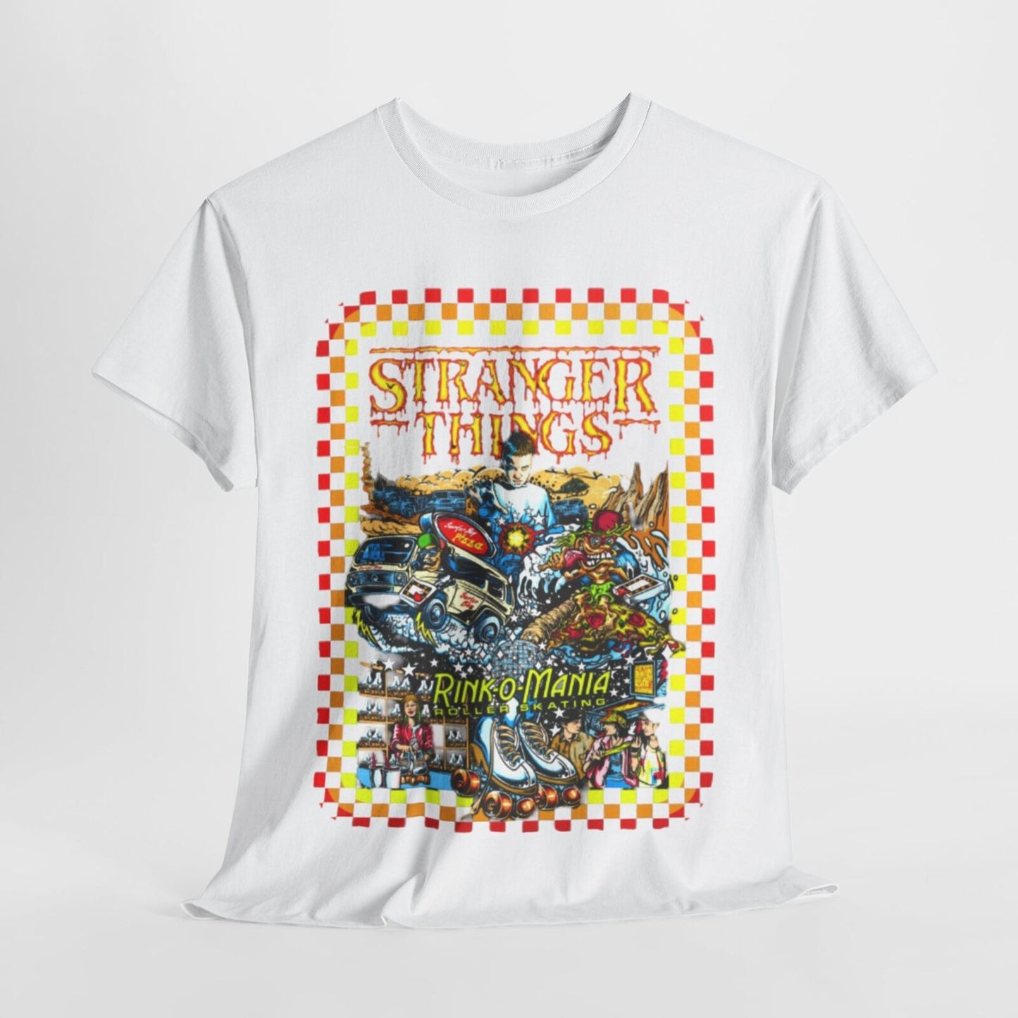 Stranger Things Inspired Graphic Cotton Tee Funny Men's & Women's Unisex Urban