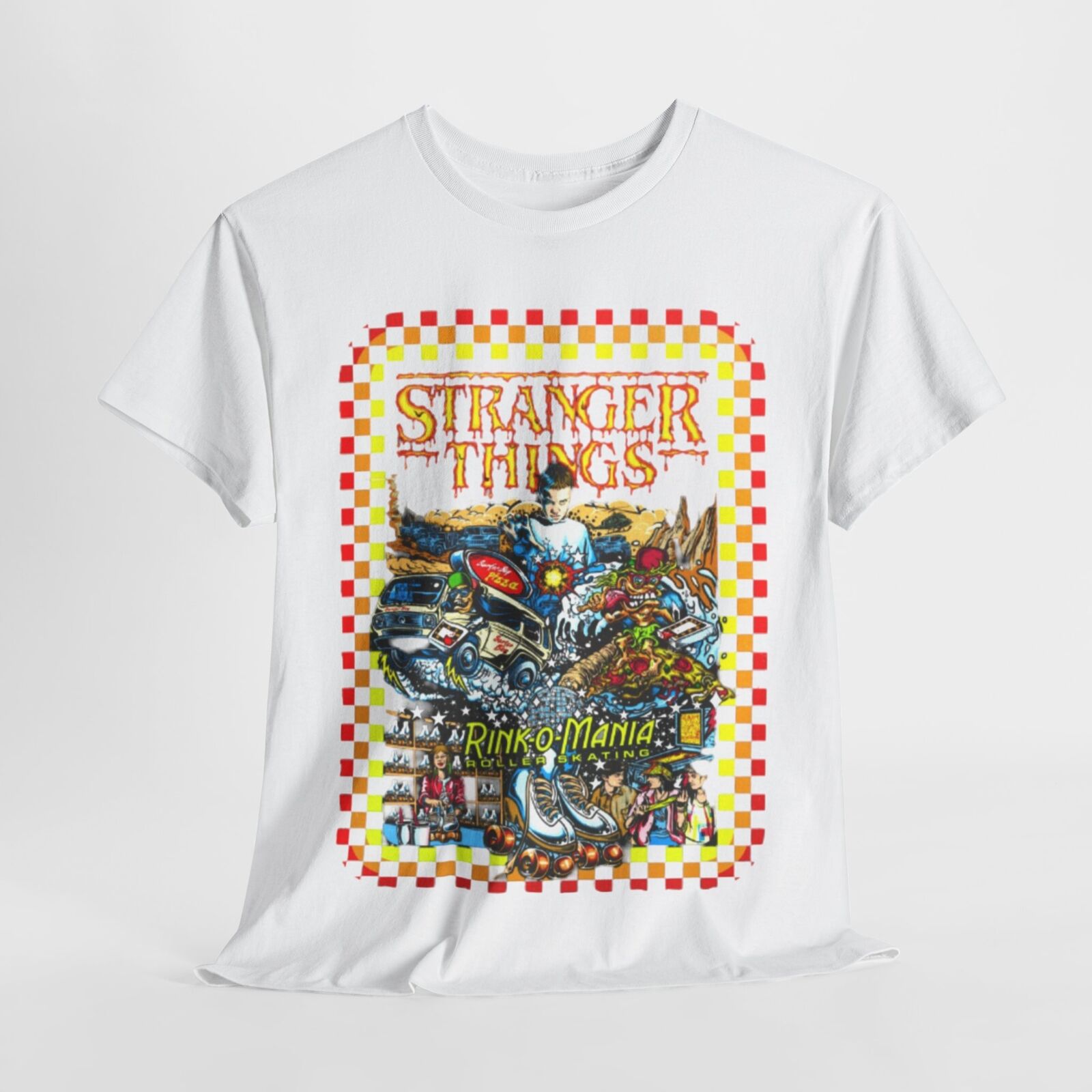 Stranger Things Inspired Graphic Cotton Tee Funny Men's & Women's Unisex Urban
