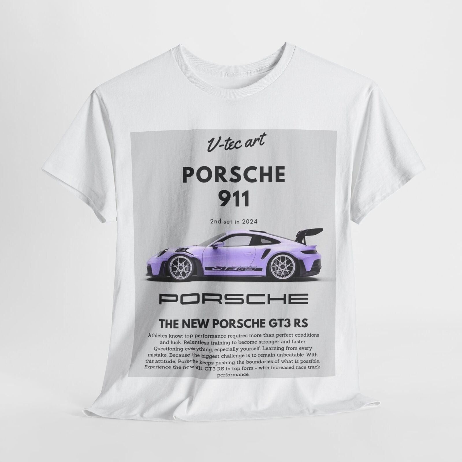 Sportscar 911 GT3 RS Design Unisex T-Shirt for Men & Women Technical Apparel Tee