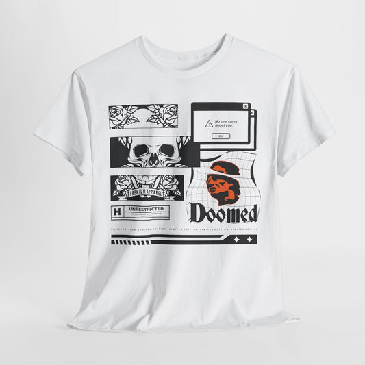 Men's Skull Rose Graphic T-Shirt | Vintage Modern Design Limited Edition Apparel