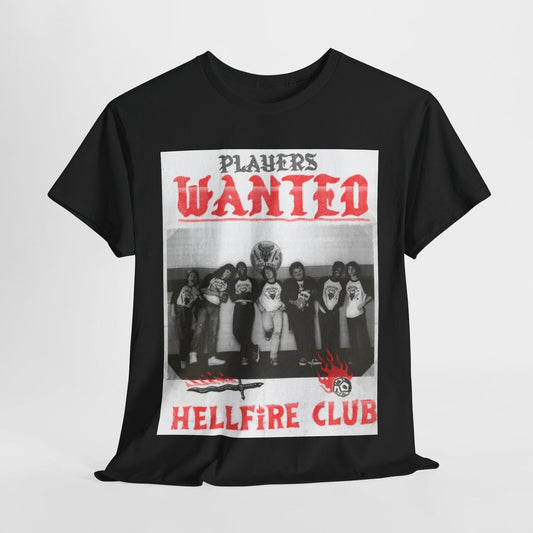 Stranger Things Unisex Graphic Tee: Funny Cotton T-Shirt for Hellfire Club Fans