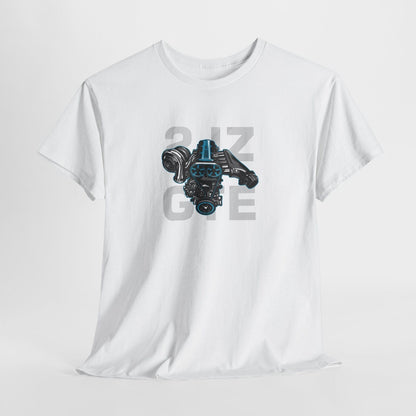 Turbocharged 2JZ-GTE T-Shirt: Bold Graphic Tee for Car Enthusiasts & Tuners