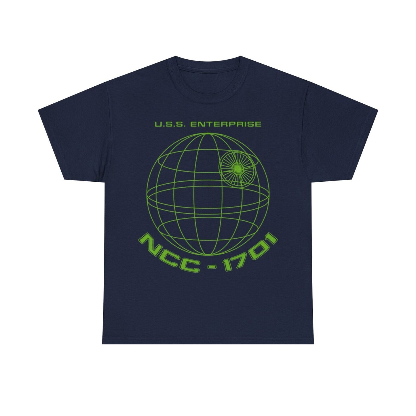 U.S.S. ENTERPRISE Graphic T-Shirt: Bold Star Wars Design for Space Fans!