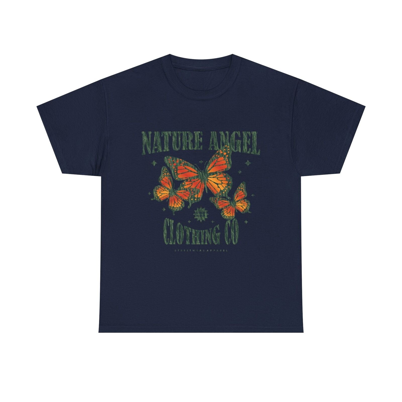 Nature Angel Monarch Butterflies T-Shirt | Trendy Streetwear Apparel Design