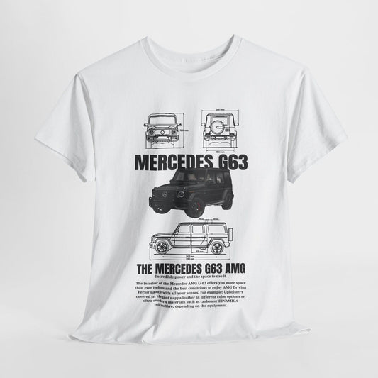 Mercedes-AMG G63. Design Unisex T-Shirt for Men & Women - Technical Apparel Tee