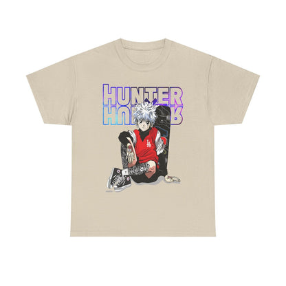 Stylish Mens T-Shirt Featuring Gon from Hunter x Hunter with Bold Graphic Design