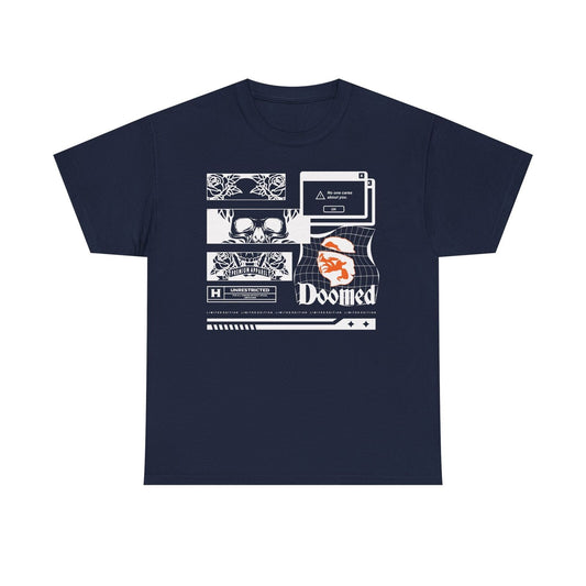 Men's Skull Rose Graphic T-Shirt | Vintage Modern Design Limited Edition Apparel