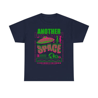 Another Dimension Space Men's T-Shirt: Bold Graphic Tee Trendy Streetwear Style
