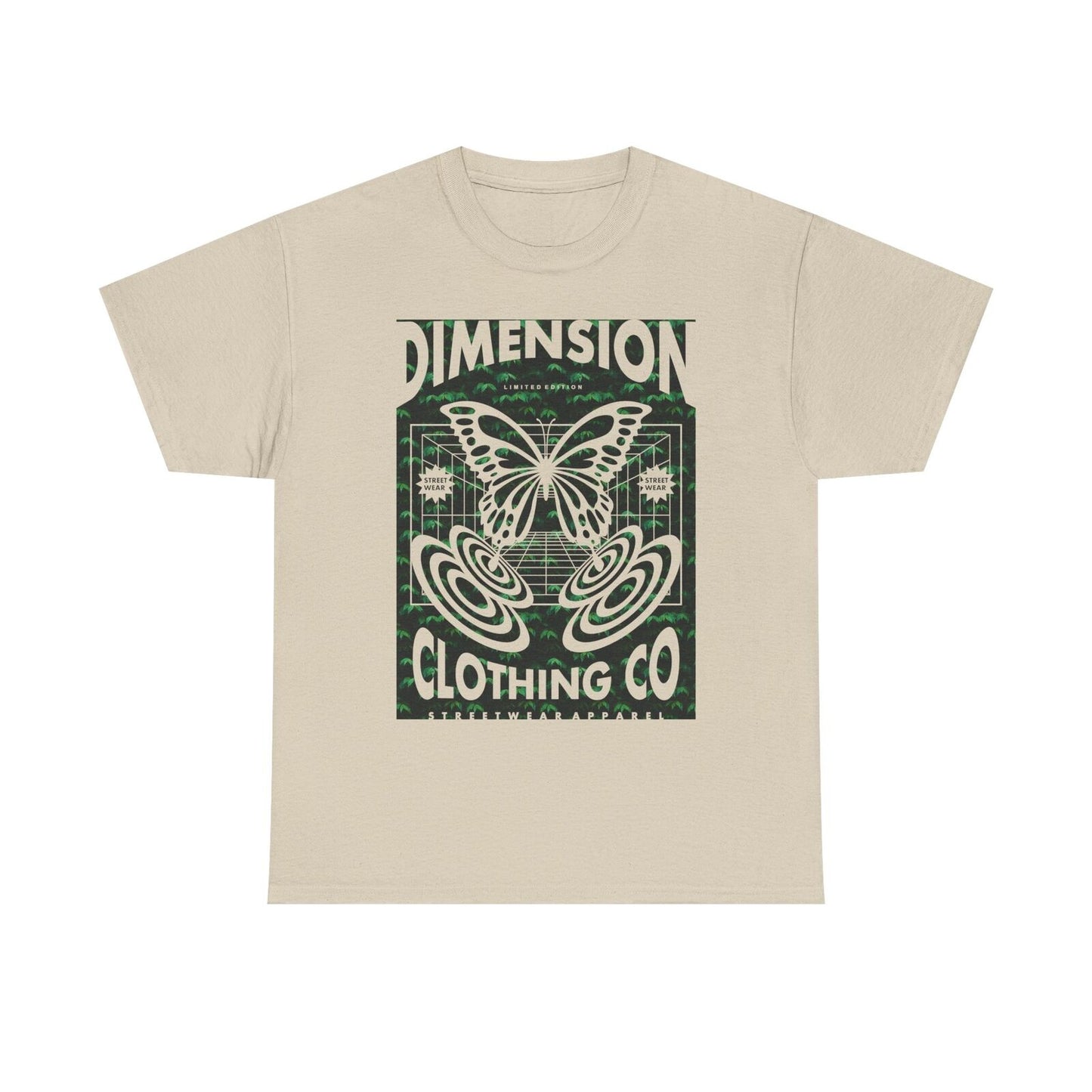 Limited Edition DIMENSION Butterfly T-Shirt Stylish Streetwear Apparel Design