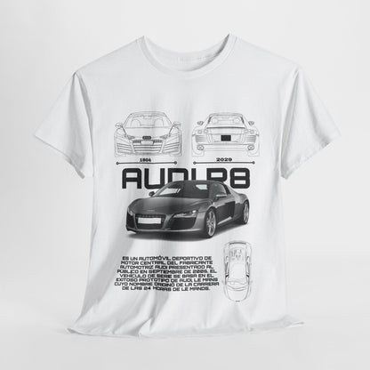 Audi R8 Design Unisex T-Shirt for Men & Women - Technical Apparel Tee
