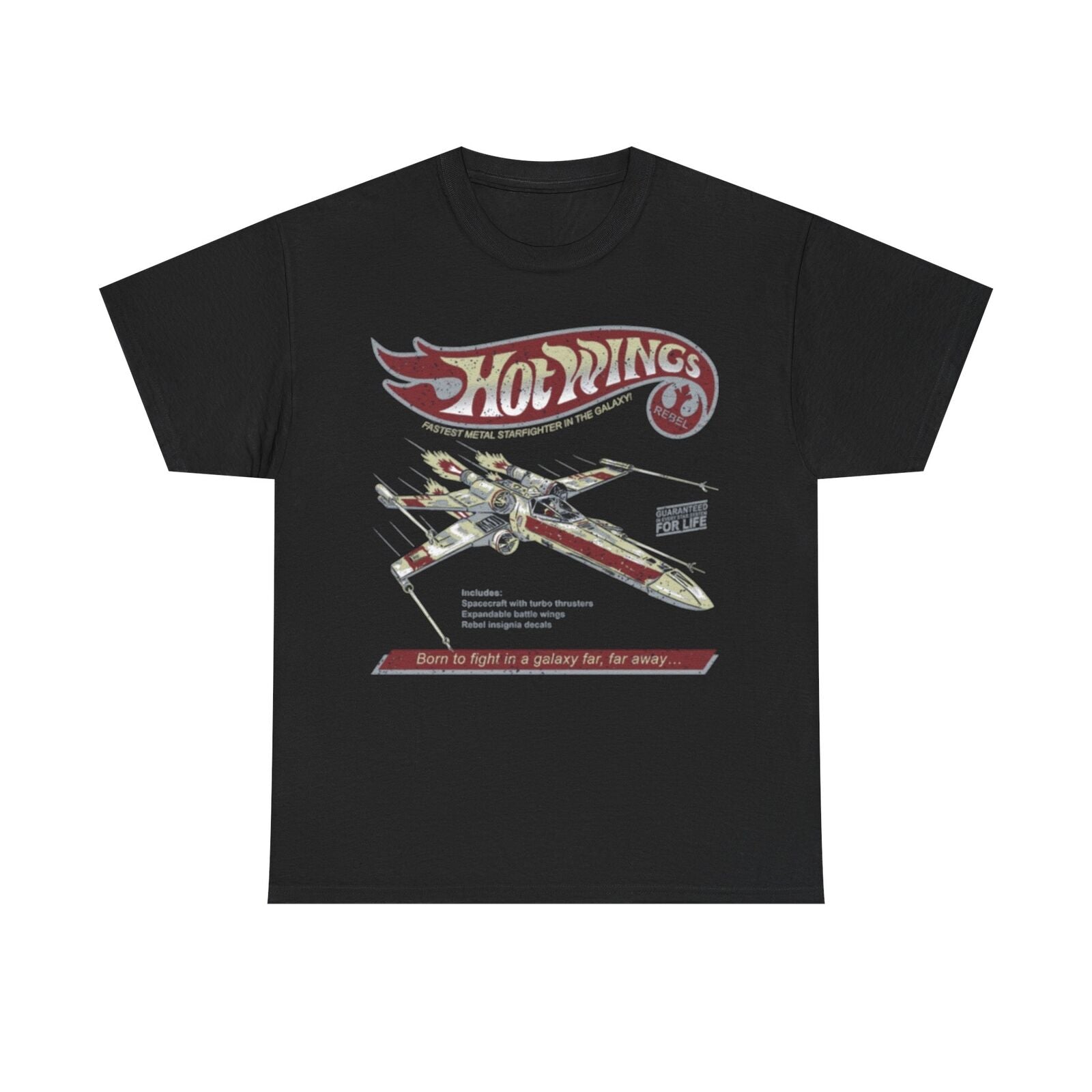 X wing  Star Wars Unisex Mens Graphic Cotton Funny T Shirt Tee Vintage Hot Wings