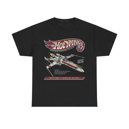 X wing  Star Wars Unisex Mens Graphic Cotton Funny T Shirt Tee Vintage Hot Wings