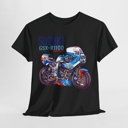 Vibrant Suzuki GSX-R1100 T-Shirt: Bold Motorcycle Design for Speed Enthusiasts!