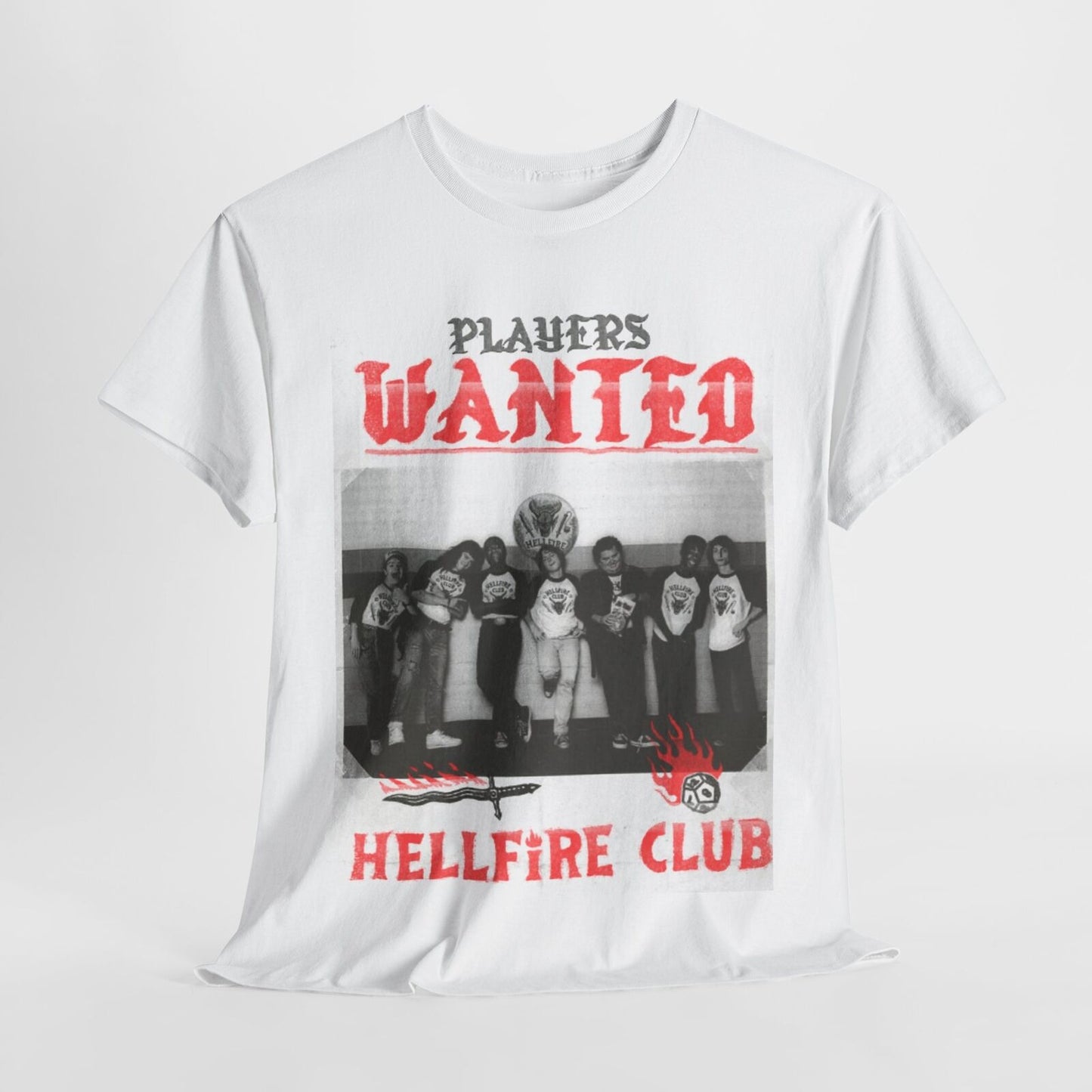 Stranger Things Unisex Graphic Tee: Funny Cotton T-Shirt for Hellfire Club Fans