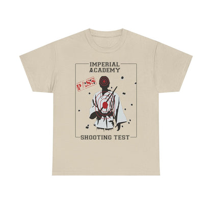 Epic Imperial Academy Star Wars T-Shirt: Luke Skywalker’s Stylish Shooting Test