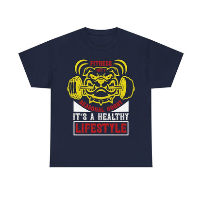 "Bold Bulldog Men's T-Shirt: Motivational Fitness Design Lifestyle Enthusiasts"
