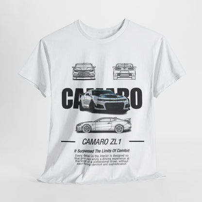 Chevrolet Camaro ZL1 Design Unisex T-Shirt for Men & Women Technical Apparel Tee