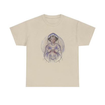 Enchanting Princess Leia Star Wars T-Shirt: Ethereal Design with Iconic Elegance
