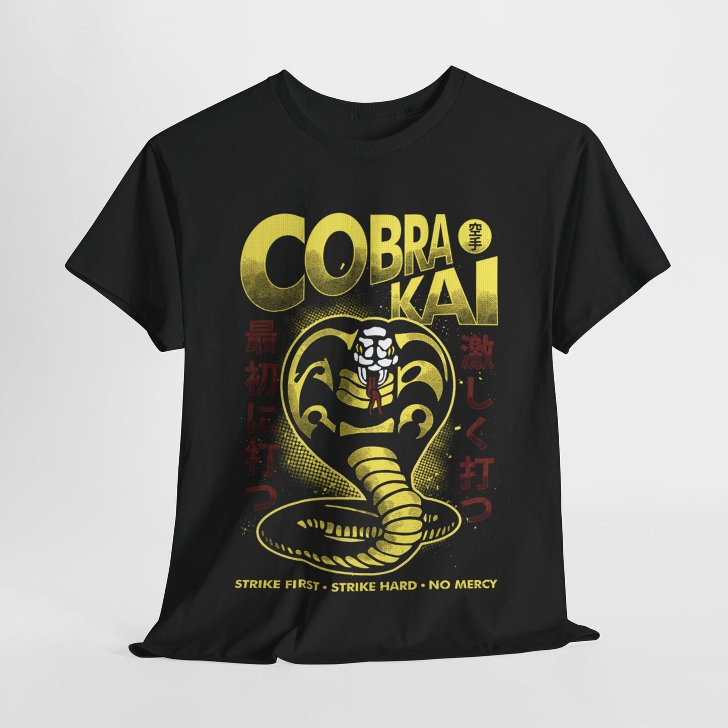 Cobra Kai Unisex T-Shirt with Graphic Logo - Men's & Women's Casual Tee