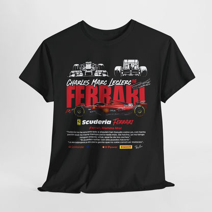 Rev Up Your Style: Ferrari Scuderia T-Shirt Design - Passion for F1 Racing!