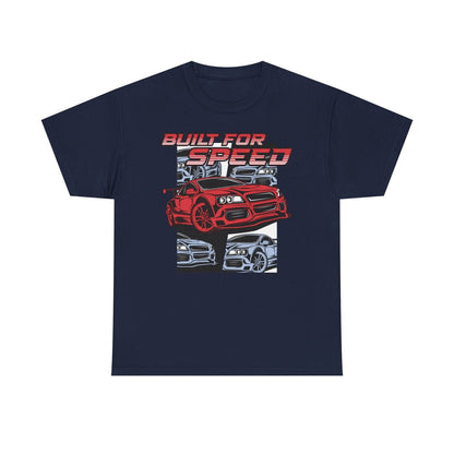 BUILT FOR SPEED: Exciting Race Car Graphic T-Shirt for Passionate Gearheads!