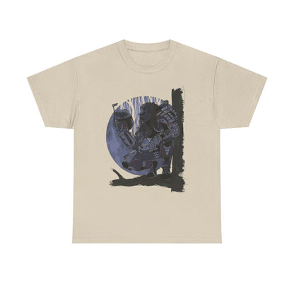 Epic Alien Predator T-Shirt: Star Wars Galactic Battles in Mandalorian Armor!