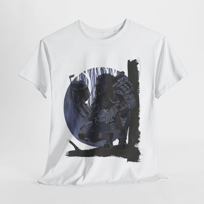 Epic Alien Predator T-Shirt: Star Wars Galactic Battles in Mandalorian Armor!