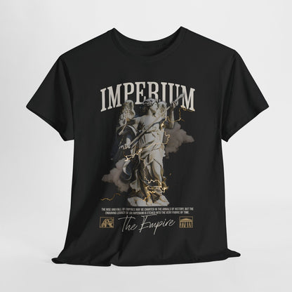 Men's T-Shirt with Winged Angel Graphic, Imperium, Legacy of Empires Artistry