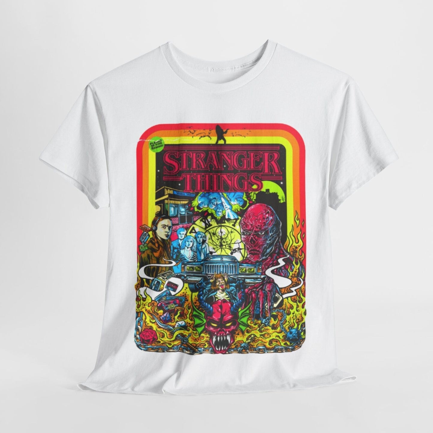 Stranger Things Unisex Graphic Cotton T-Shirt for Men & Women Funny Urban Style