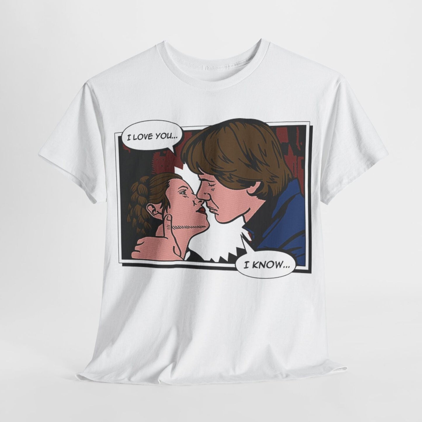 Star Wars I Know Funny Graphic T-Shirt Comic Valentines Mens Tee