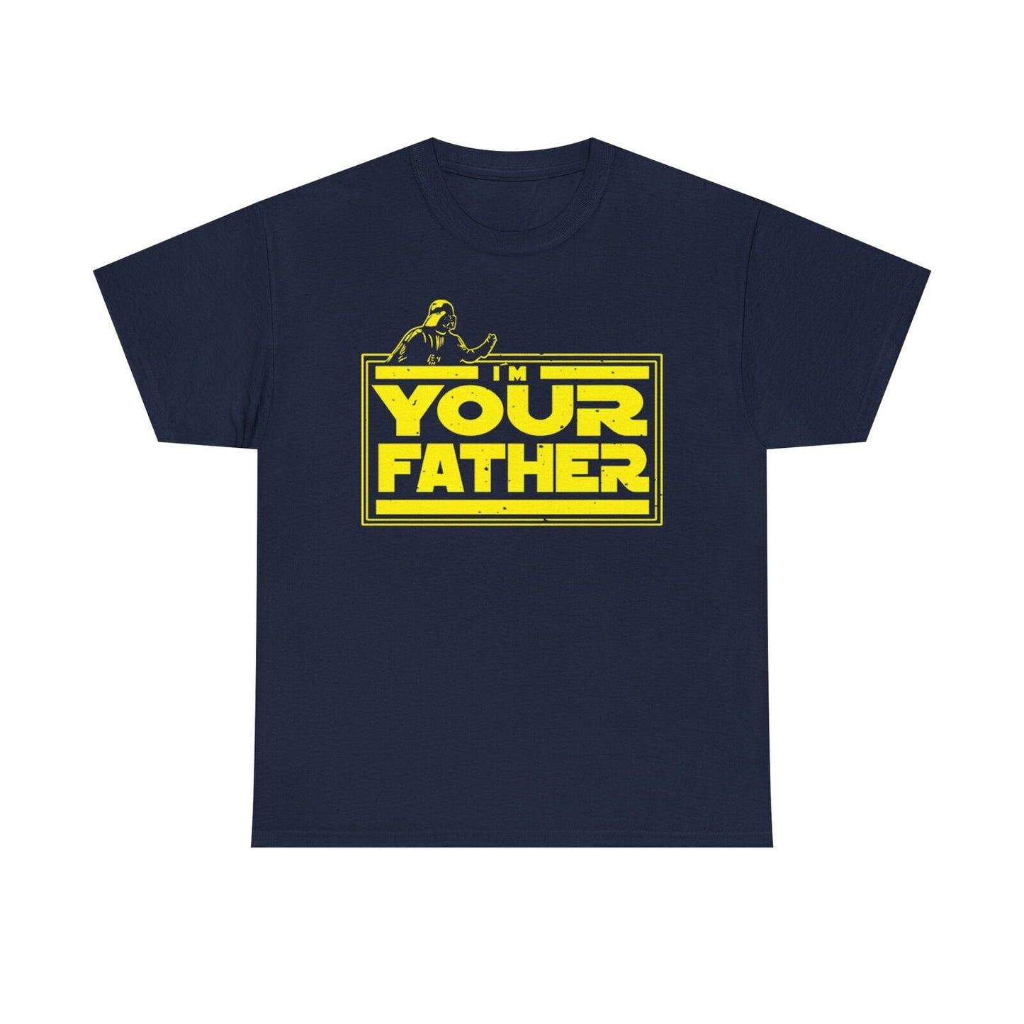 Star Wars 'YOUR FATHER' T-Shirt - Bold Jedi Design in Bright Yellow - Must See