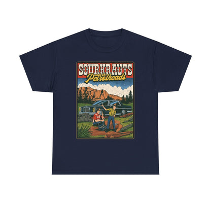 Vintage T-Shirt: Classic Car Adventure Design Outdoor Enthusiasts & Petrolheads