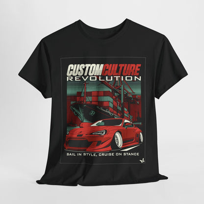Rev Up Your Style with Custom Culture Revolution T-Shirt - Stand Out Boldly!
