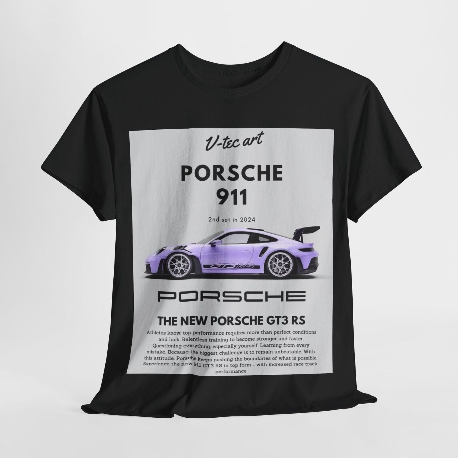 Sportscar 911 GT3 RS Design Unisex T-Shirt for Men & Women Technical Apparel Tee
