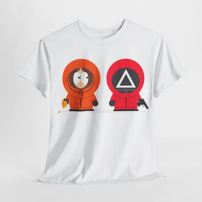 Squid Game South Park Unisex Men´s Women´s Graphic Cotton Funny T Shirt Tee