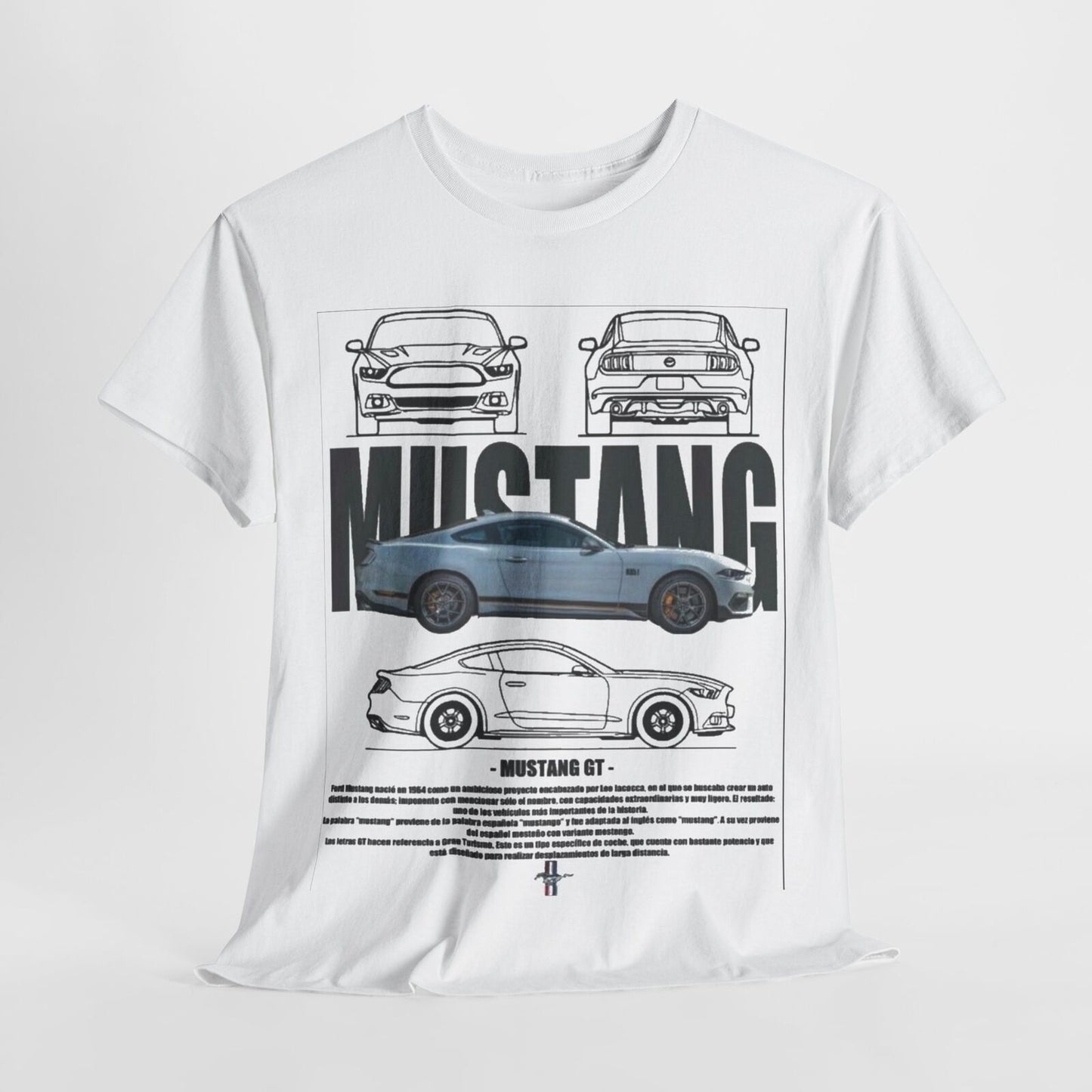 Mustang GT. Design Unisex T-Shirt for Men & Women - Technical Apparel Tee