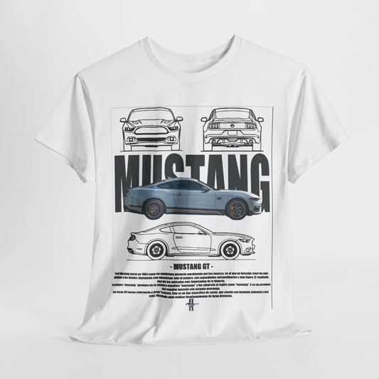 Mustang GT. Design Unisex T-Shirt for Men & Women - Technical Apparel Tee