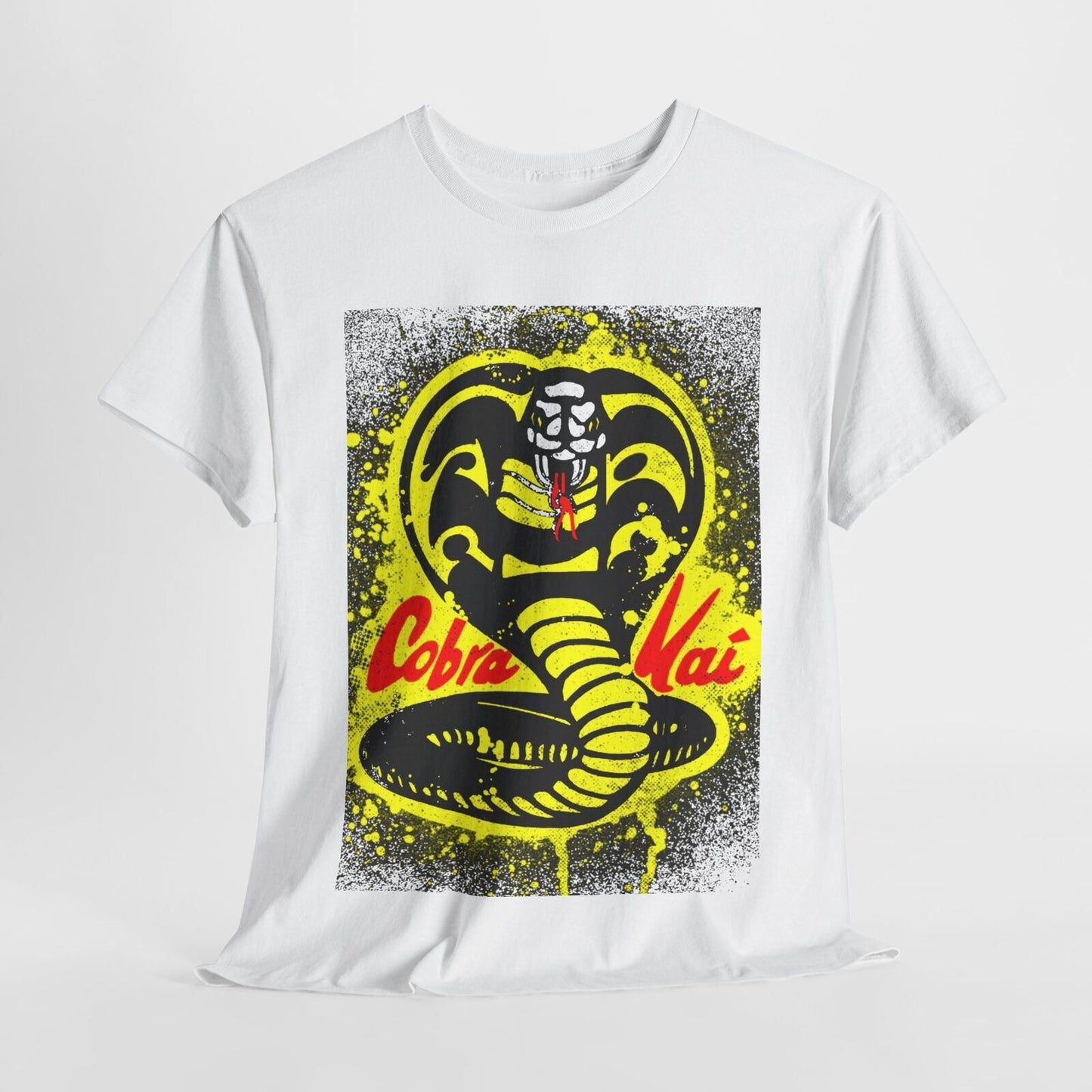 Cobra Kai Unisex T-Shirt - Graphic Tee with Iconic Cobra Logo for All Genders