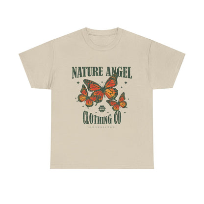 Nature Angel Monarch Butterflies T-Shirt | Trendy Streetwear Apparel Design