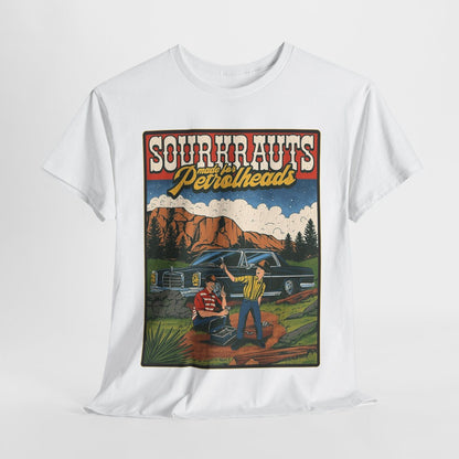 Vintage T-Shirt: Classic Car Adventure Design Outdoor Enthusiasts & Petrolheads