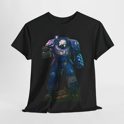 "Men's T-Shirt with Bold Sci-Fi Humor: Cosmic Graphic Tee for Epic Casual Style"