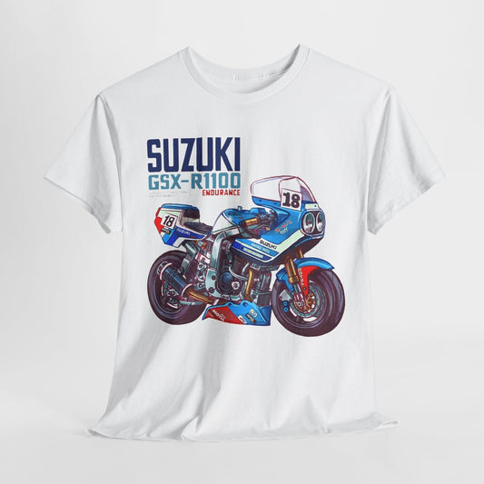 Vibrant Suzuki GSX-R1100 T-Shirt: Bold Motorcycle Design for Speed Enthusiasts!