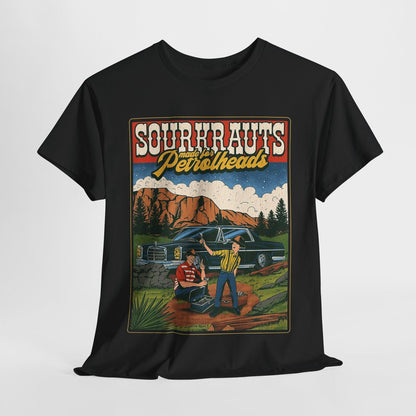Vintage T-Shirt: Classic Car Adventure Design Outdoor Enthusiasts & Petrolheads