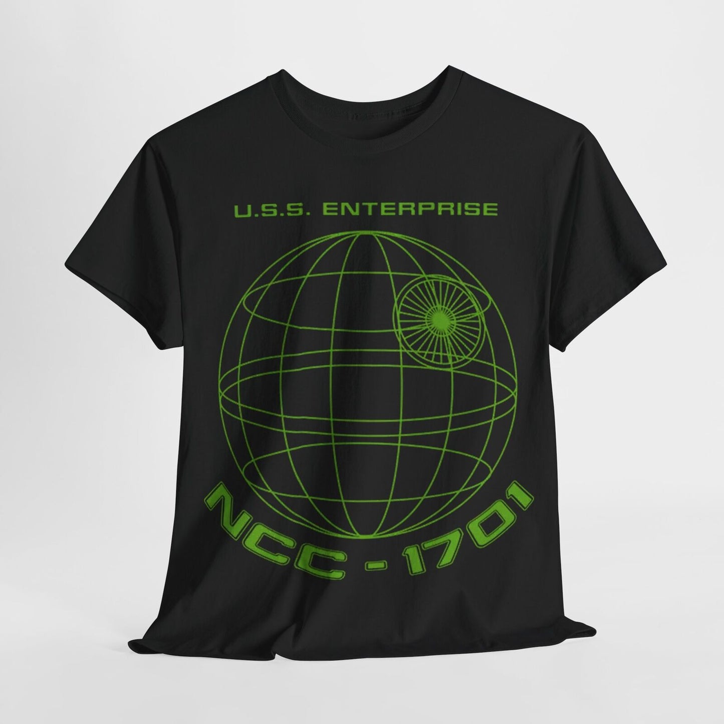 U.S.S. ENTERPRISE Graphic T-Shirt: Bold Star Wars Design for Space Fans!