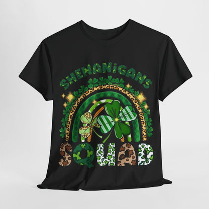 St Patricks Day Sheenanigans Squad  Men's Graphic Cotton Funny T Shirt Tee