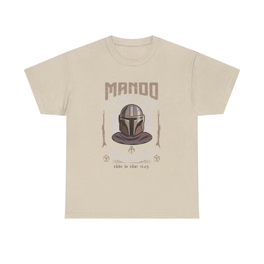 Vintage Mando Bounty Hunters T-Shirt - Star Wars Graphic Design Adventure Awaits