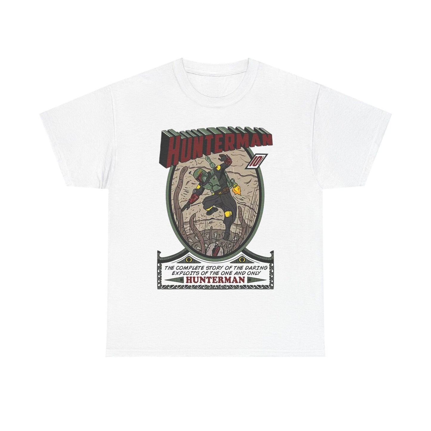 Epic Star Wars Boba Fett T-Shirt - Celebrate Hunterman Comic's 10th Anniversary!
