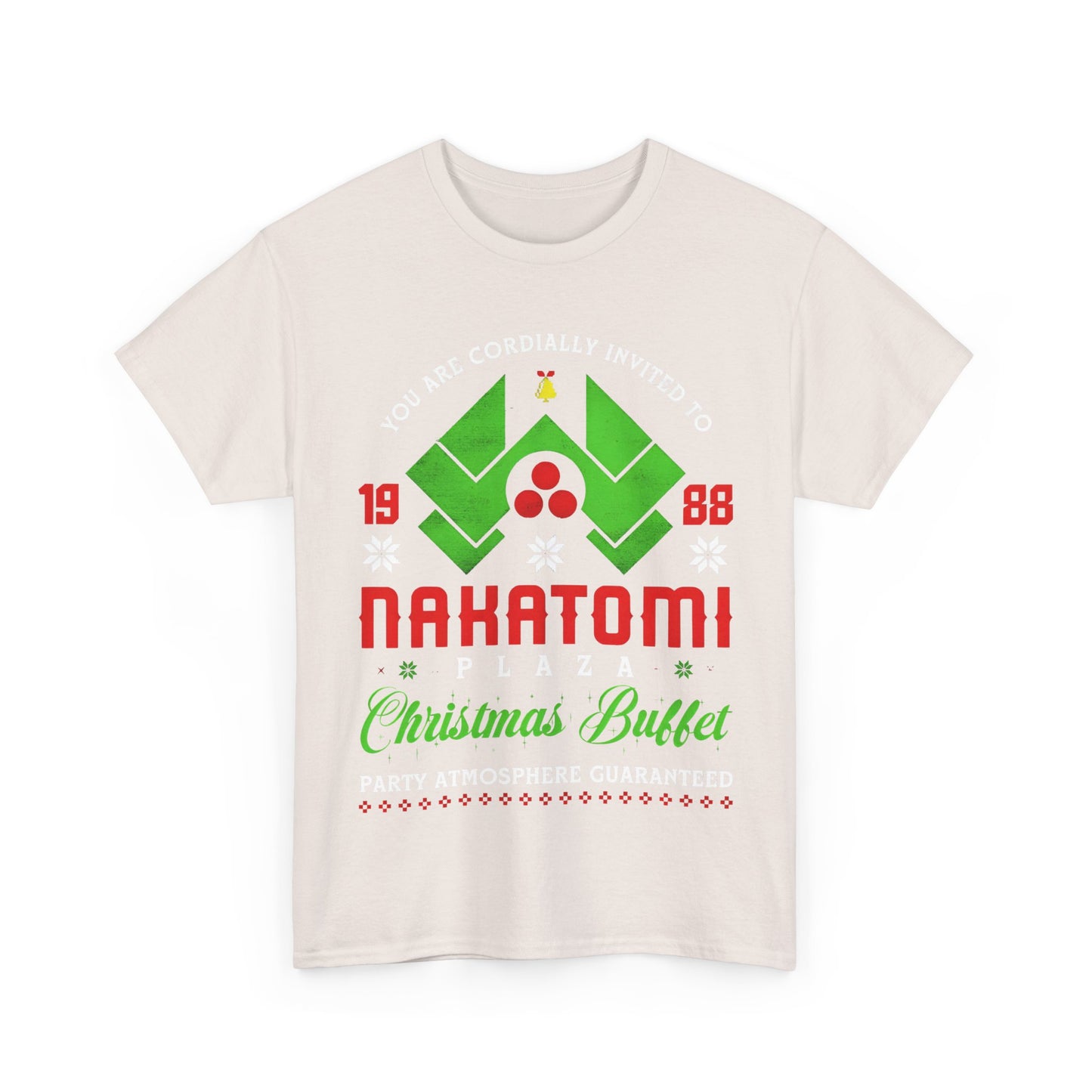 Nakatomi Plaza Christmas 1988 Graphic T-Shirt Urban Unisex Cotton