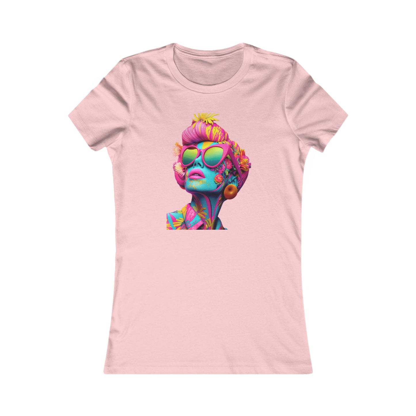 Vibrant Vixen Heart Sexy  Women's Graphic Cotton Funny T Shirt Tee.