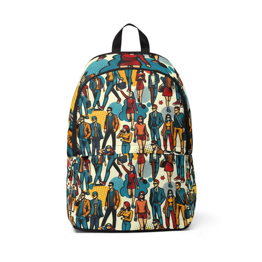 Abstract Fusion Elegance - Backpack